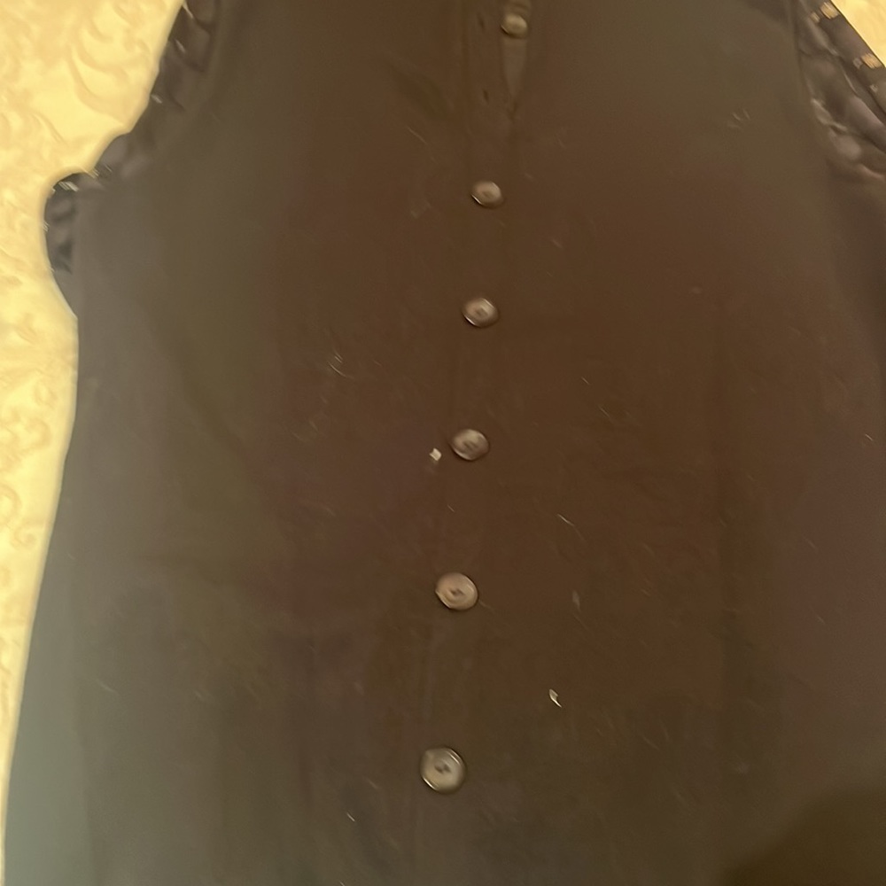 Like new purchased at anthropology black top - Picture 7 of 7